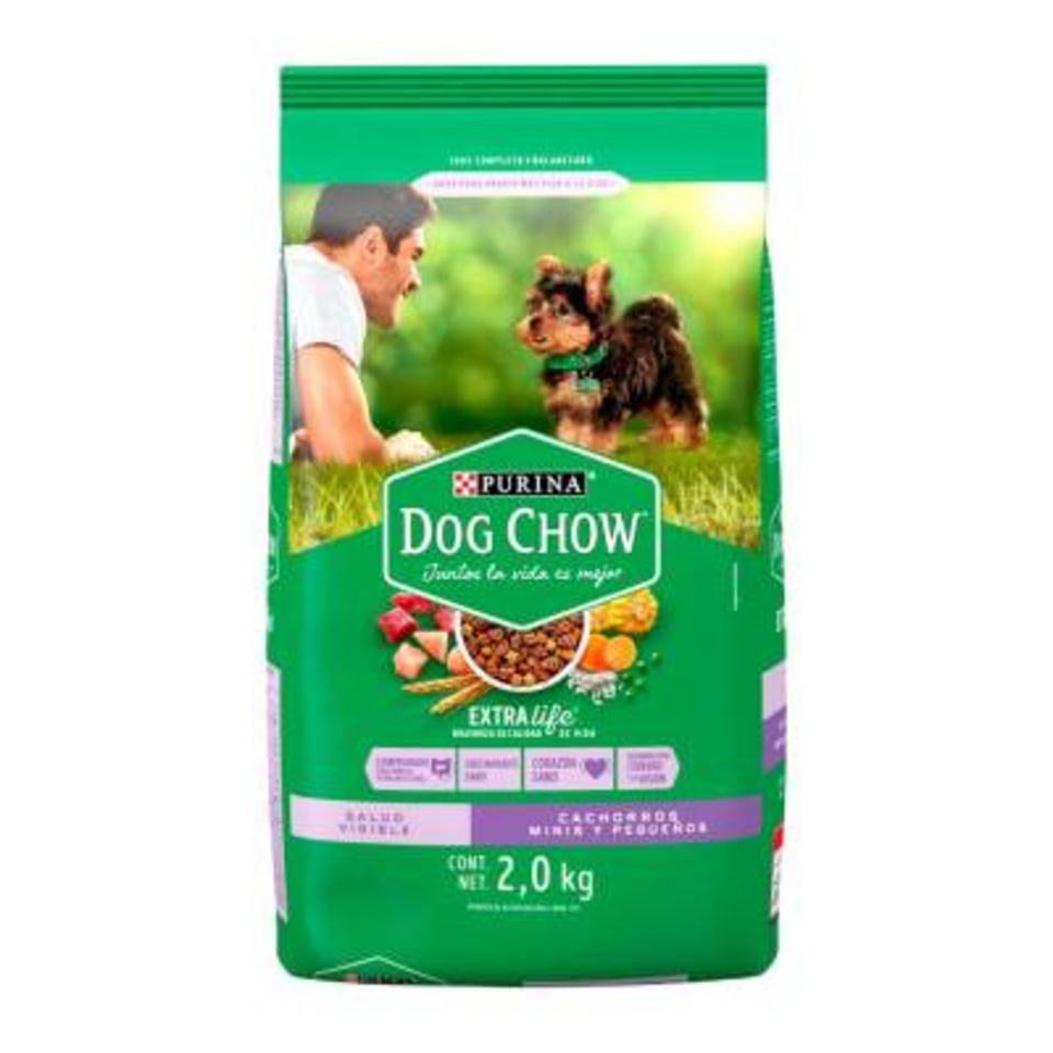 Alimento para perro Dog Chow Extra Life cachorros minis y pequeños 2.0 kg