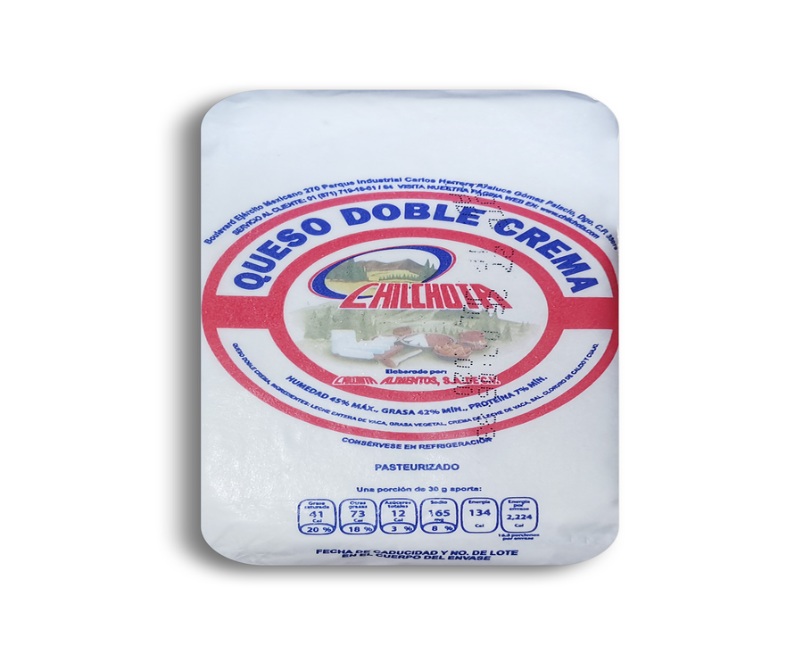 Queso Doble Crema Chilchota 500g pz