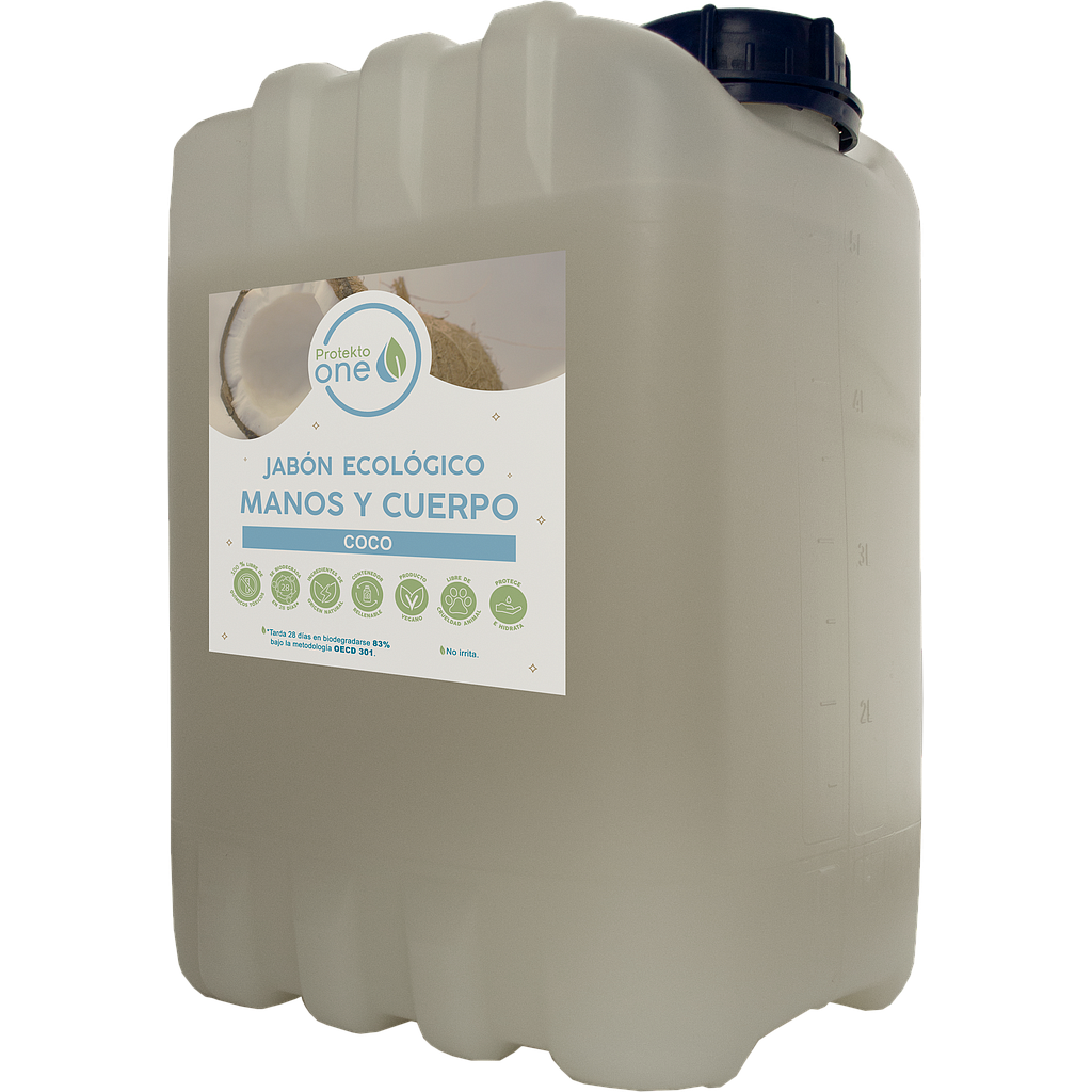 Jabón Ecológico para Manos y Cuerpo 5L/JM COCO 