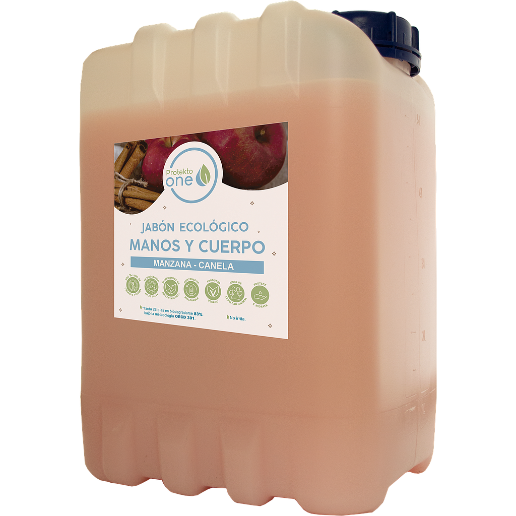Jabón Ecológico para Manos y Cuerpo 5ML/JM MANZANA CANELA