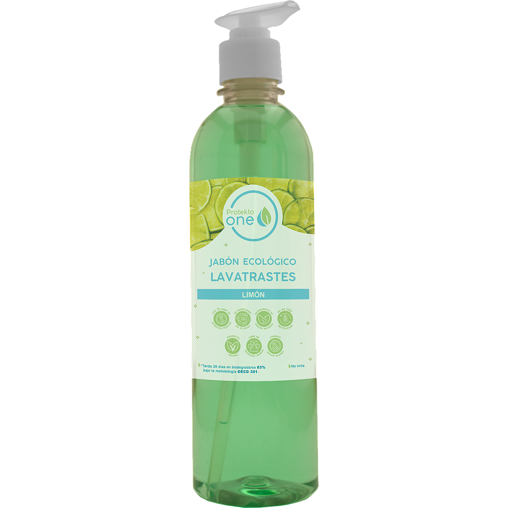 Jabón Ecológico Lavatrastes 500 ml/LAVATRASTE LIMON