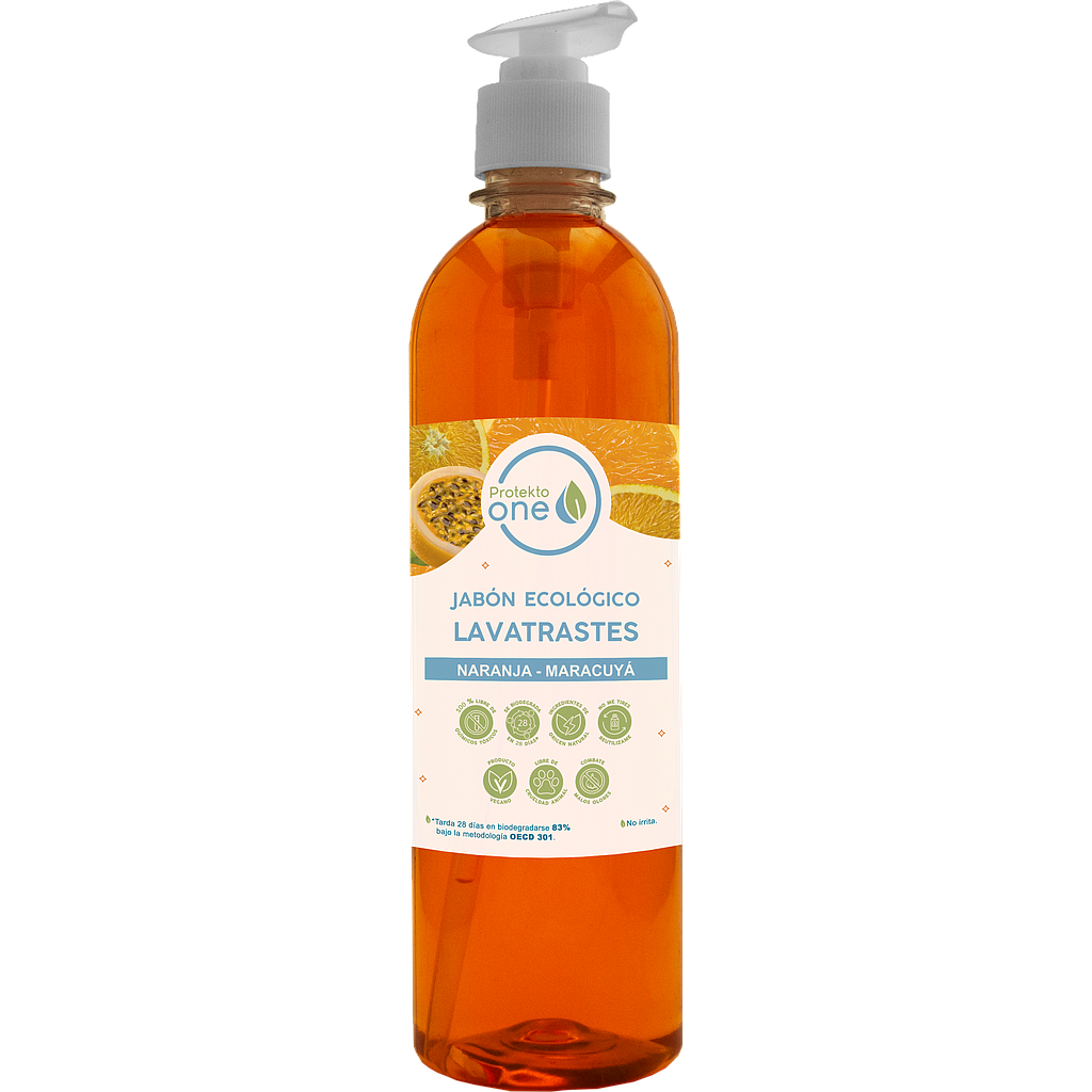 Jabón Ecológico Lavatrastes 500 ml/LAVATRASTE MARACUYA