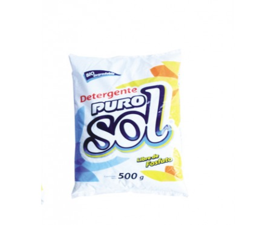  DETERGENTE PURO SOL DE 500 GRS