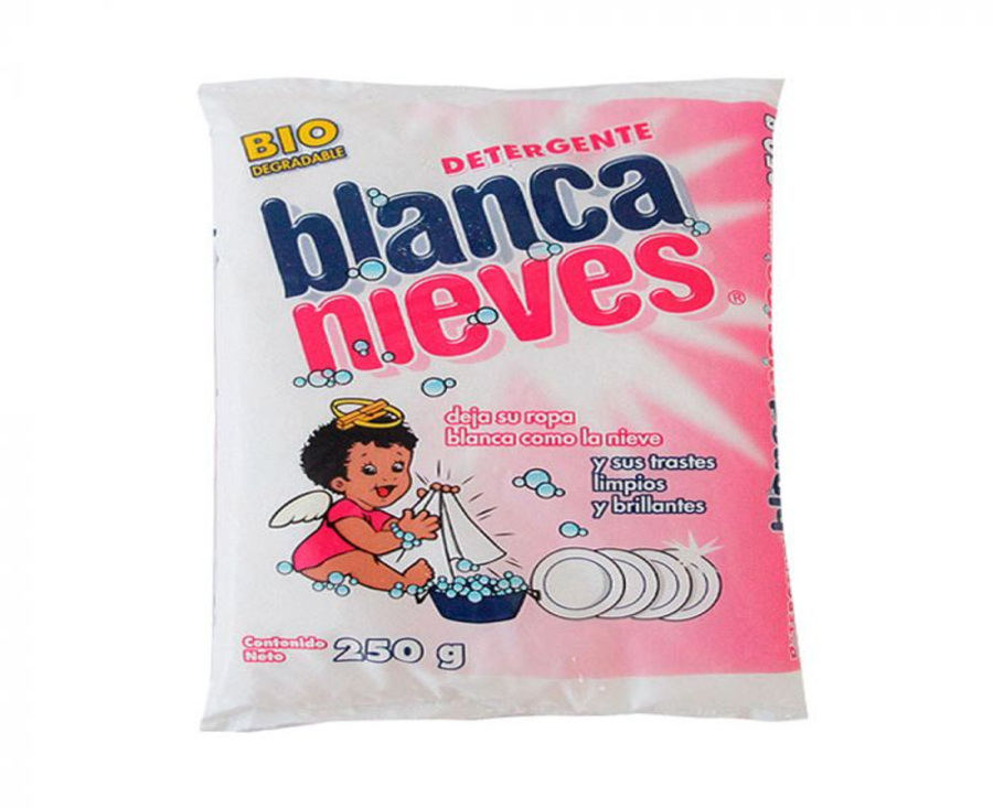 Detergente Para Ropa Blanca Nieves Bolsa 250 Gramos