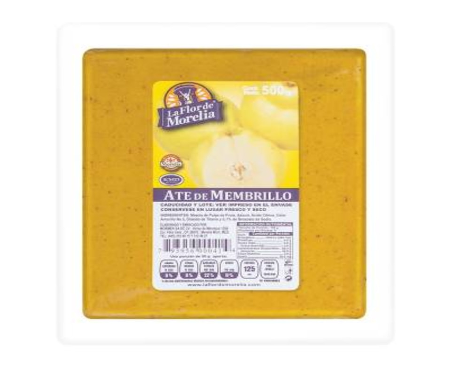 Ate de membrillo La Flor de Morelia 500 g